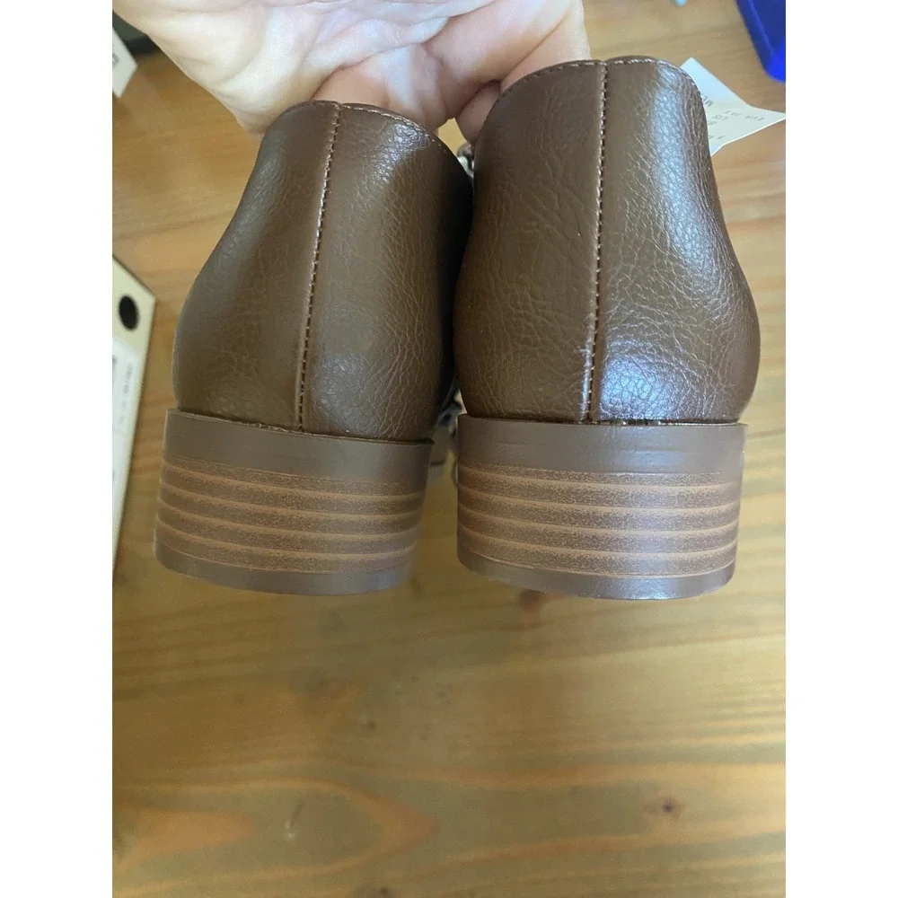 Kensie NWOB Ankle Booties Brown Women Sz 8.5